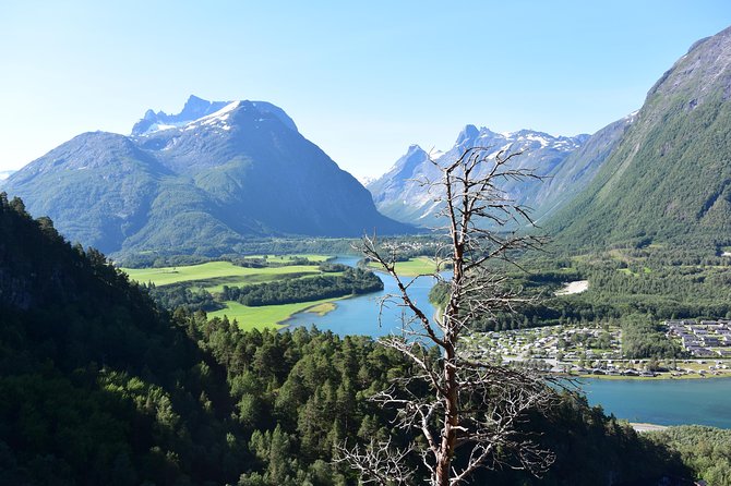 Via Ferrata Åndalsnes Intro Wall - The descent from Nesaksla