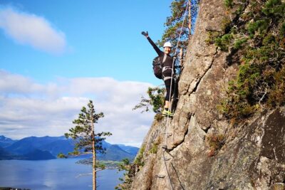Via Ferrata Åndalsnes Intro Wall