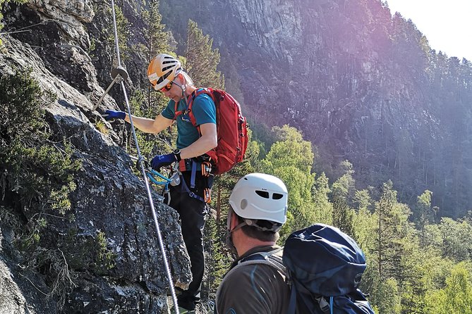 Via Ferrata Åndalsnes Intro Wall - Clothing, food, and changing weather