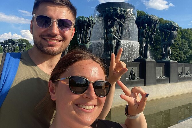 Vigeland Alien Threat in Oslo Exploration Game and Tour - The Girl with Serpent at Sirkusteltet