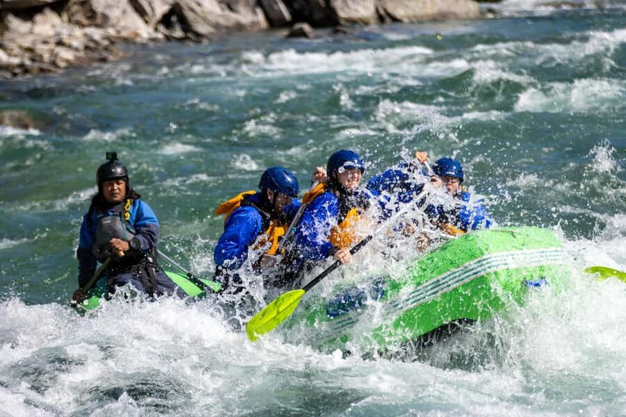 Voss: Thrilling Whitewater Rafting Guided Trip - The scenery beyond the spray