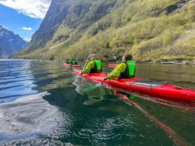 Vossevangen: Nærøyfjord Full-Day Guided Kayaking Trip