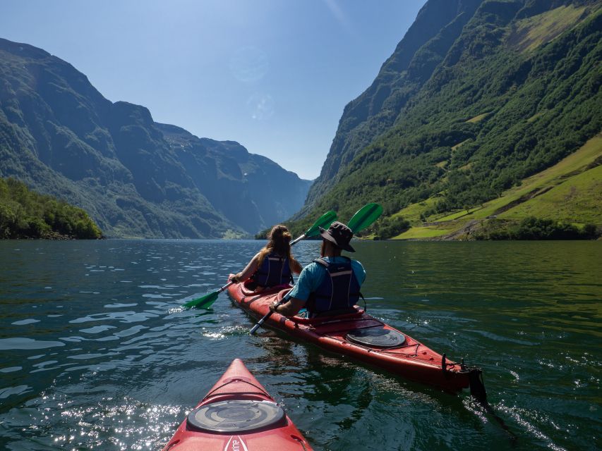 Vossevangen: Nærøyfjord Full-Day Guided Kayaking Trip - What the kayak access adds
